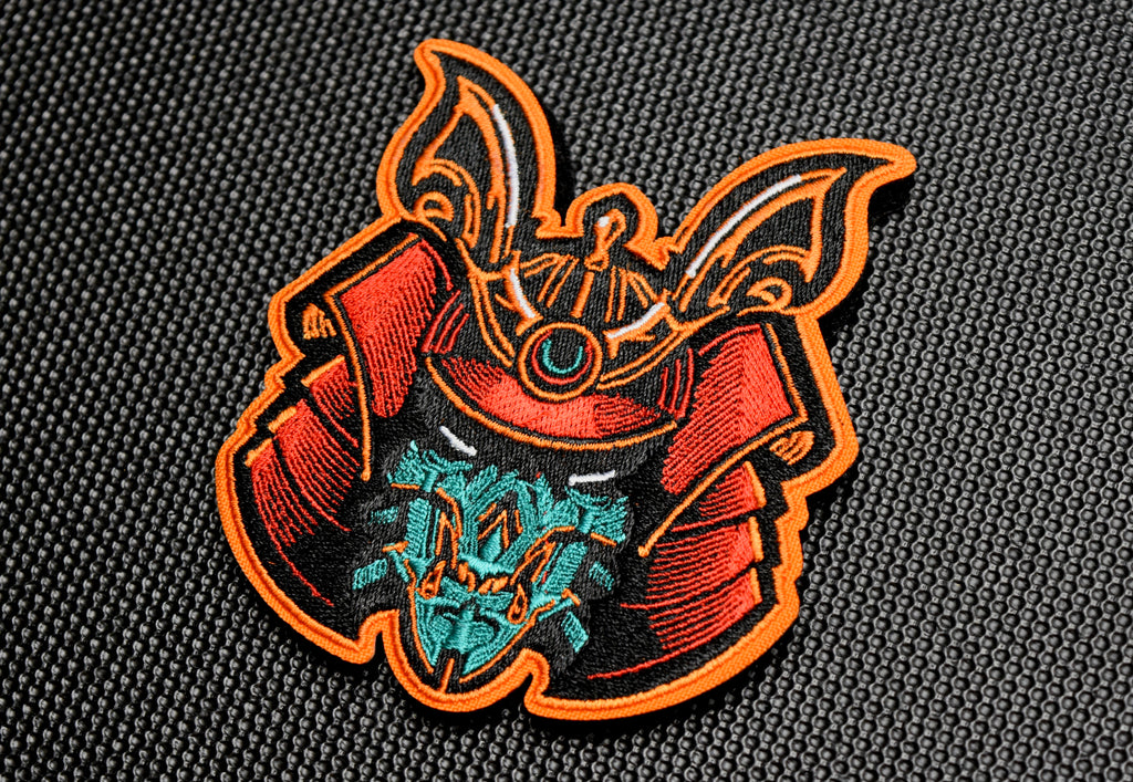 Premium Embroidered Samurai Bot Morale Patch