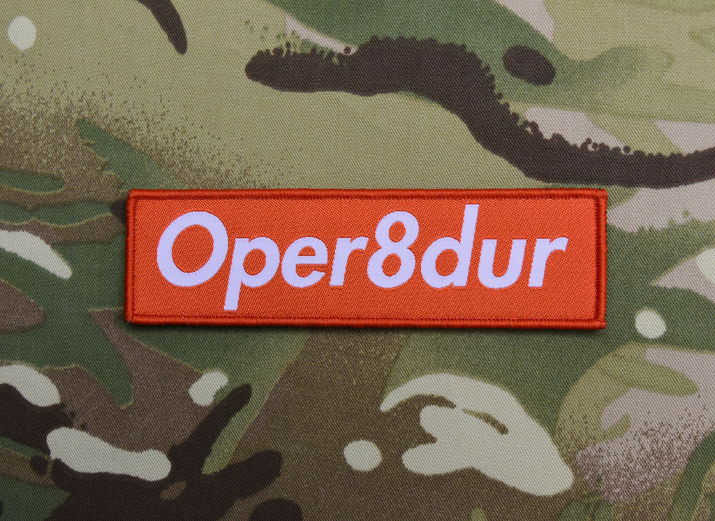 Oper8dur Woven Morale Patch