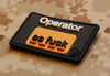 Operator As Fuck 3D PVC Morale Patch - Porn Hub Parody