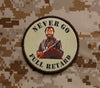 Never Go Full Retard Woven Morale Patch