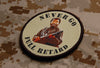 Never Go Full Retard Woven Morale Patch
