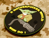 Tactical Yoda PVC Morale Patch