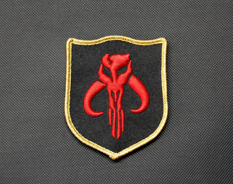 Indian Chief Skull Embroidered Morale Patch