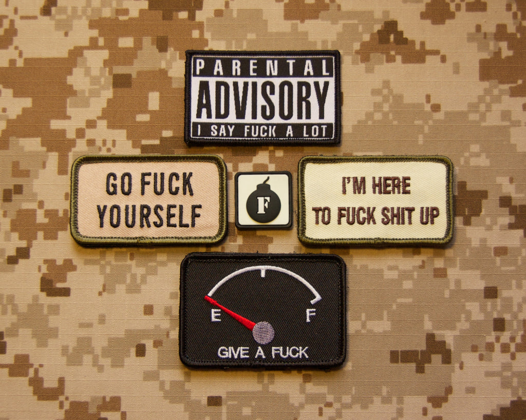 F Bomb Morale Patch Package