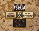 F Bomb Morale Patch Package