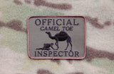 OFFICIAL CAMEL TOE INSPECTOR Morale Patch
