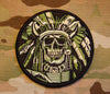 Indian Chief Skull Embroidered Morale Patch