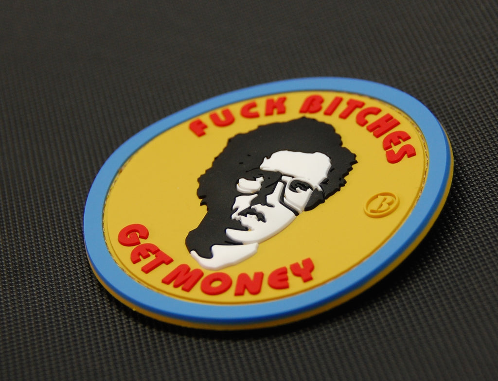Napoleon Dynamite Fuck Bitches Get Money 3D PVC Morale Patch