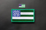 New York Police Department Flag Patch & Lapel Pin Set