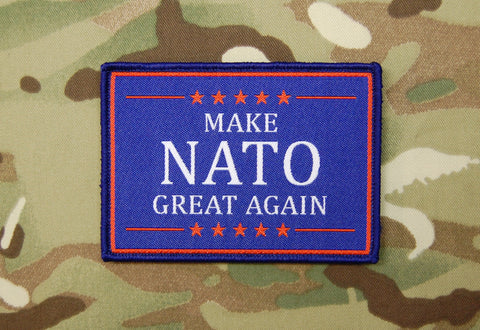 NATO As Fuck/Make NATO Great Again Morale Patch Set
