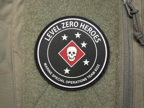 Skull & Wrenches Glow In Dark 3D PVC Morale Patch