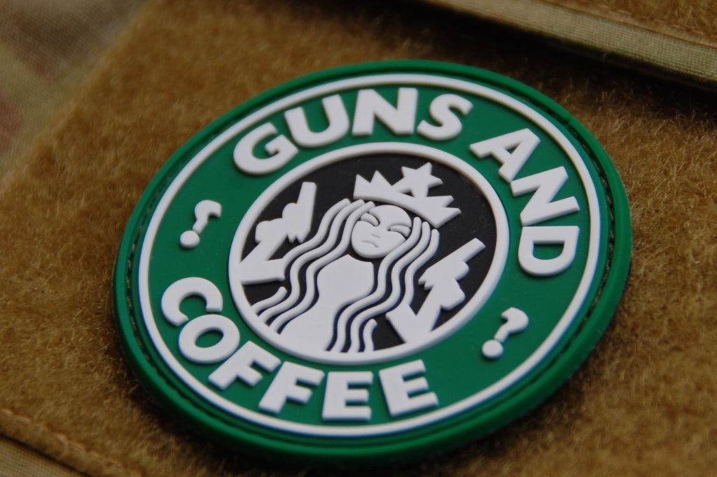 Guns and Coffee PVC Morale Patch