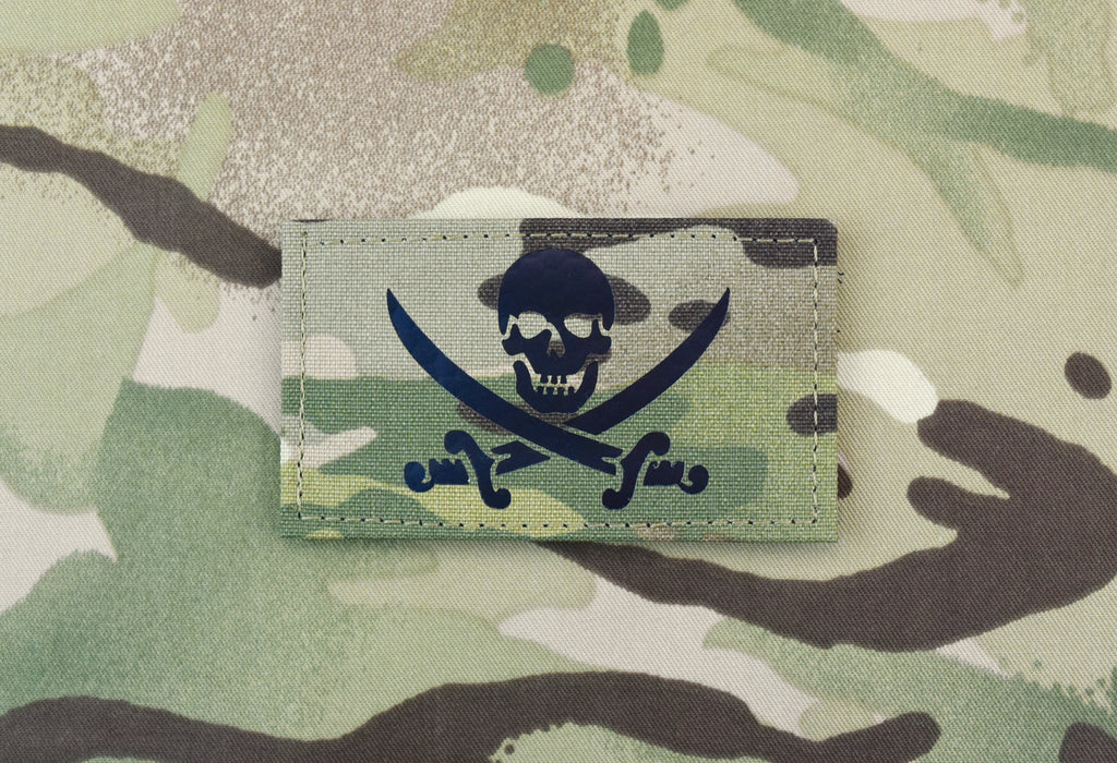 Infrared Multicam Calico Jack Call Sign Patch