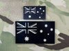 Australian IR Flag Patch Set Tan & Black