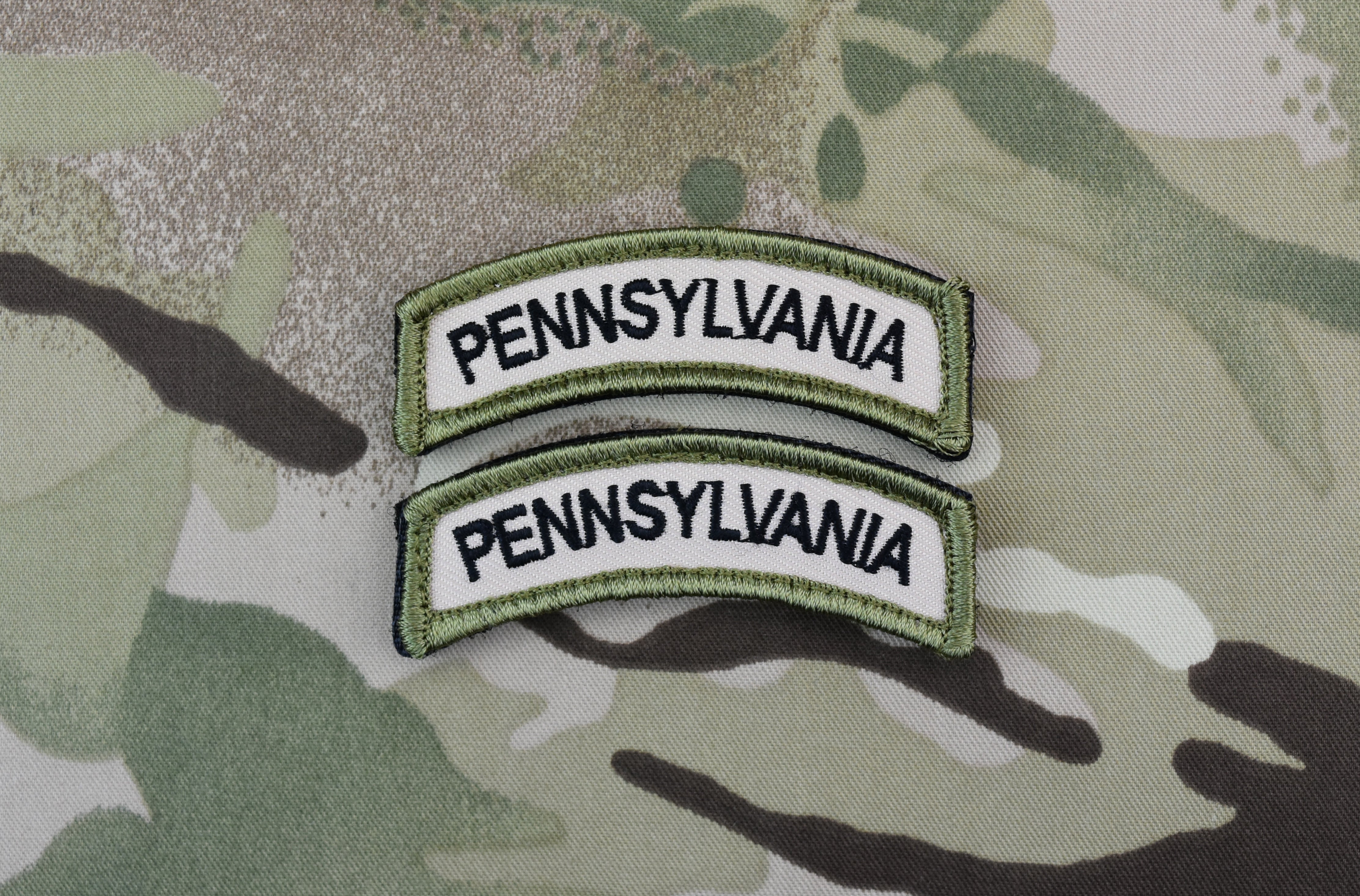 Pennsylvania State Tab Patch Set - Multicam – BritKitUSA