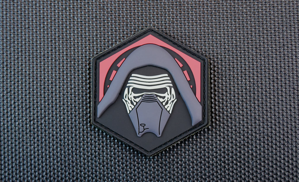Star Wars Helmets Series 5 Piece 3D PVC GITD Morale Patch Set