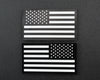 Black & White Infrared US Flag Patch Set
