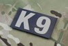 Infrared Black & Tan K9 Patch