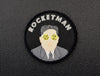 Little Rocketman GITD Woven Morale Patch