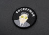 Little Rocketman GITD Woven Morale Patch
