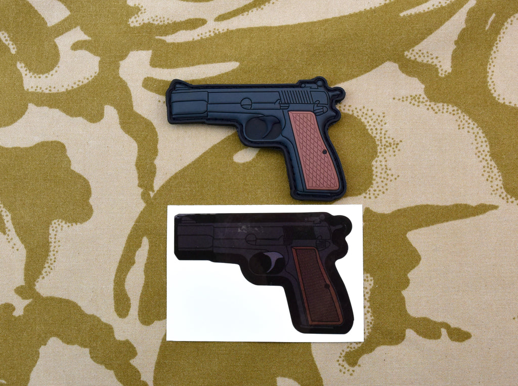 UKSF Gulf War Weapons 3D PVC Morale Patch Set