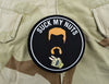 Abraham Ford SUCK MY NUTS Woven Morale Patch