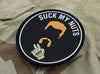 Abraham Ford SUCK MY NUTS Woven Morale Patch