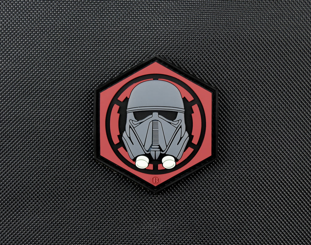 Star Wars Helmets Series 5 Piece 3D PVC GITD Morale Patch Set