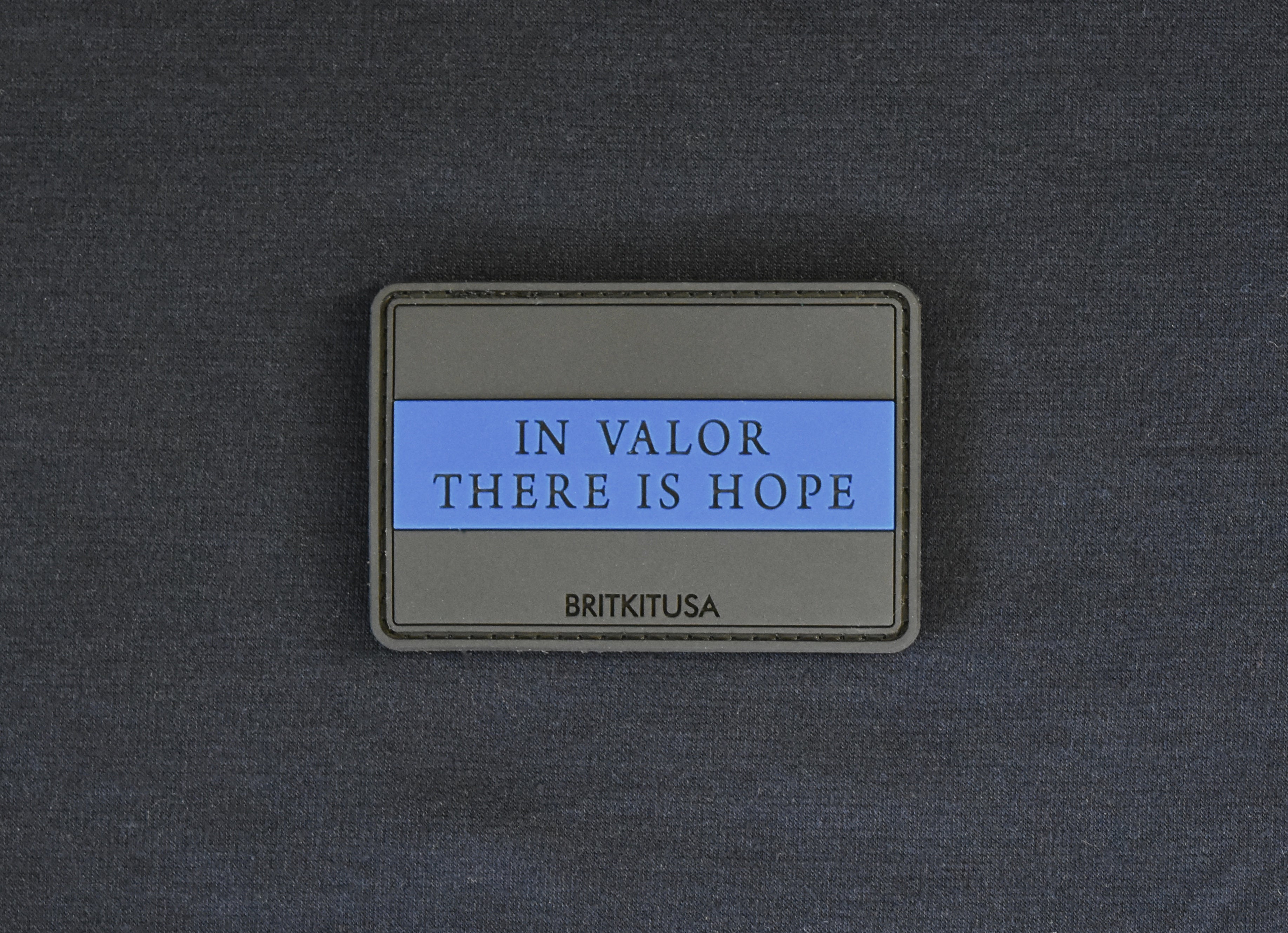 In Valor There Is Hope PVC Patch – BritKitUSA