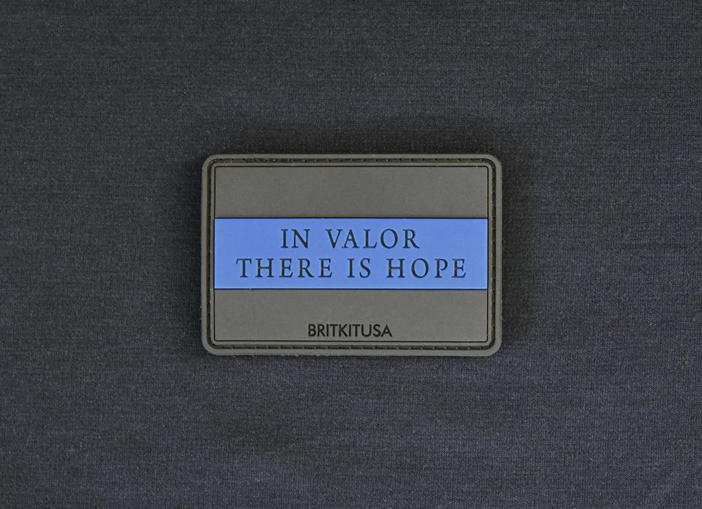 In Valor There Is Hope PVC Patch