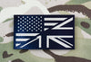 Infrared US/UK Friendship Flag Patch