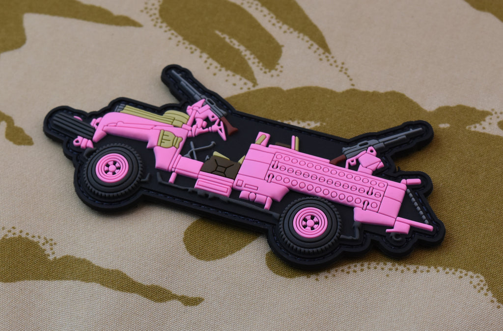 22 S.A.S. Regiment "Pinkie" Land Rover 3D PVC Morale Patch