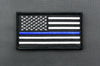 Thin Blue Line United States Flag 3.5