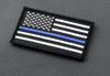 Thin Blue Line United States Flag 3.5