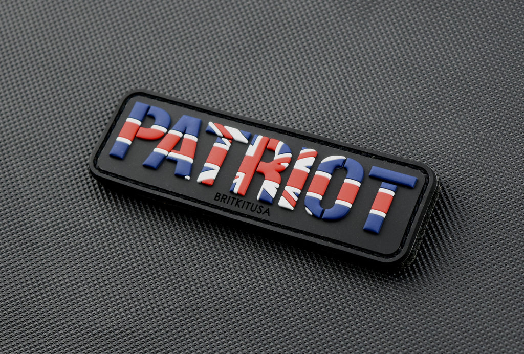 British Patriot 3D PVC Morale Patch