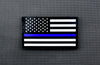SOLAS Thin Blue Line US Flag Patch