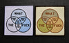 What The Fuck Venn Diagram Woven Morale Patch Set