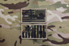 USCG Ensign / REV US Flag Multicam Patch Set