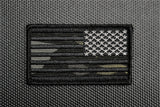 Multicam Black REV US Flag Embroidered Patch