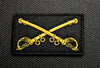 Crossed Sabres Premium Embroidered Morale Patch