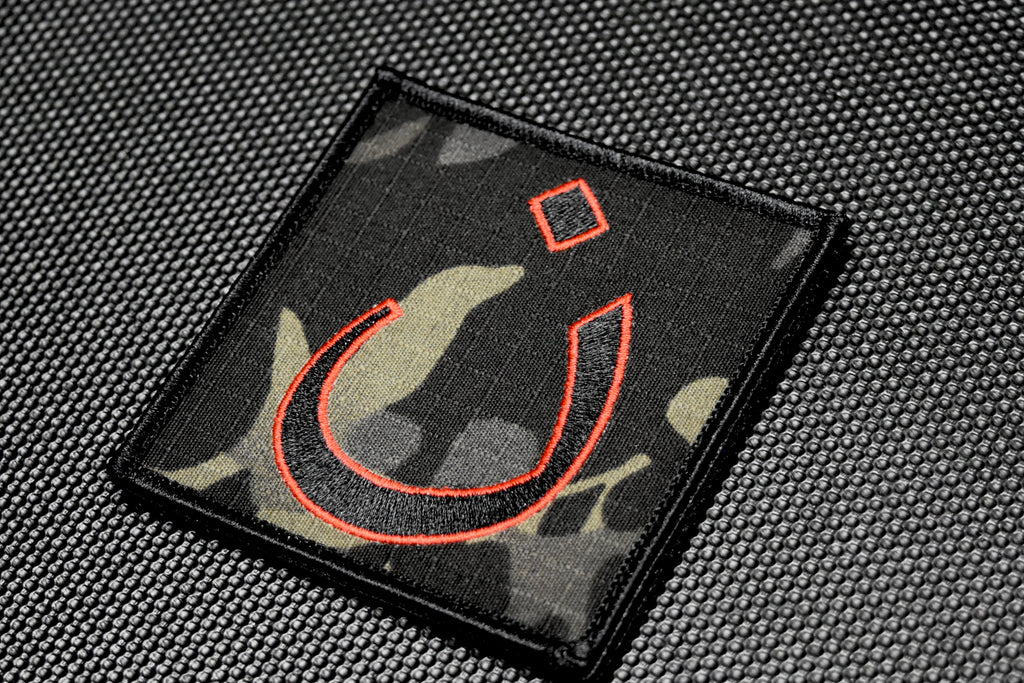 Multicam Black Nazarene Embroidered Morale Patch