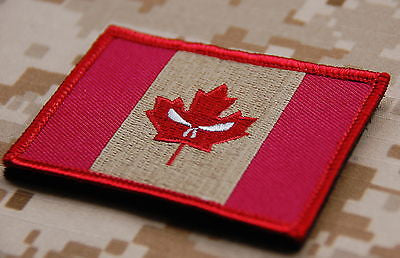 Subdued Canada Punisher Flag Patch Joint Task Force 2 JTF2 Special Forces