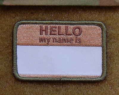 HELLO MY NAMES IS... Morale Patch - Multicam