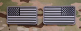 USA US Stars & Stripes Flag Patch Set MilSpec SWAT Velcro PVC Patch