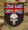 UK Flag Shield Morale Embroidered Patch