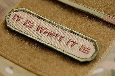 IT IS WHAT IT IS Patch