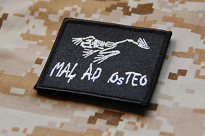 MAL AD OSTEO Morale Patch - Black