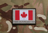 Canadian These Colours Don't Run Woven Morale Patch