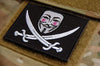 V For Vendetta Calico Morale Patch