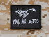 MAL AD OSTEO Morale Patch - Black